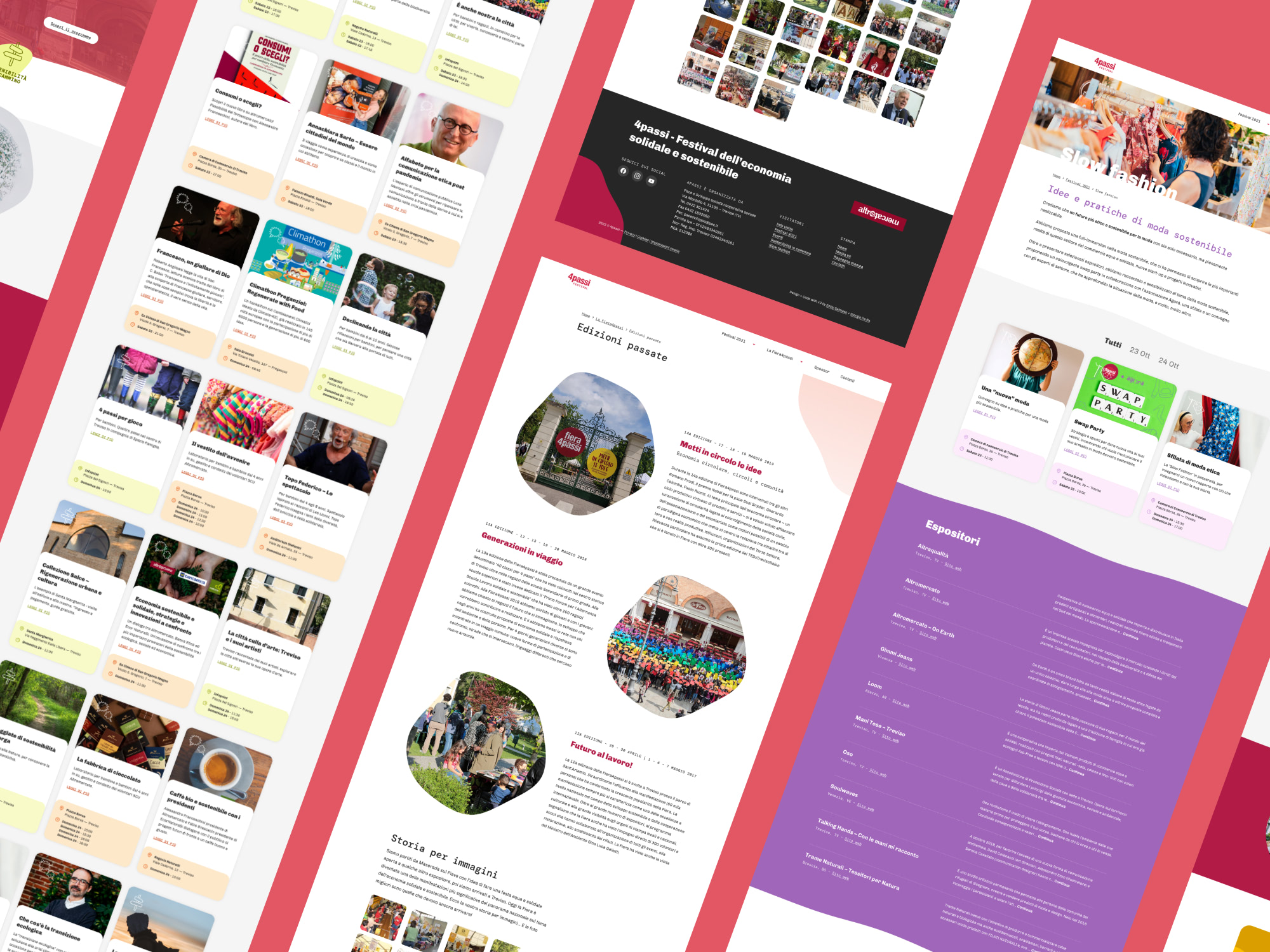 4passi Festival 2021 – Overview Pages