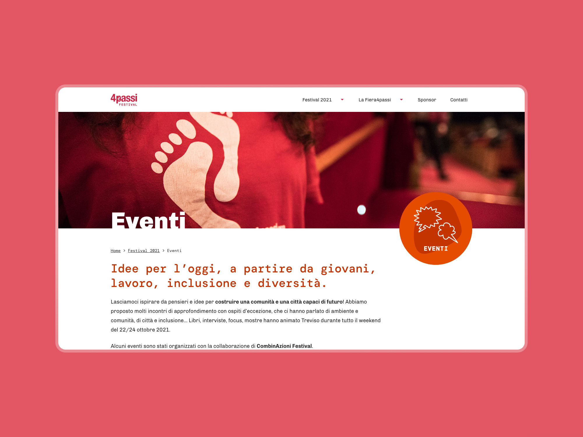 4passi Festival 2021 &ndash; Event Page