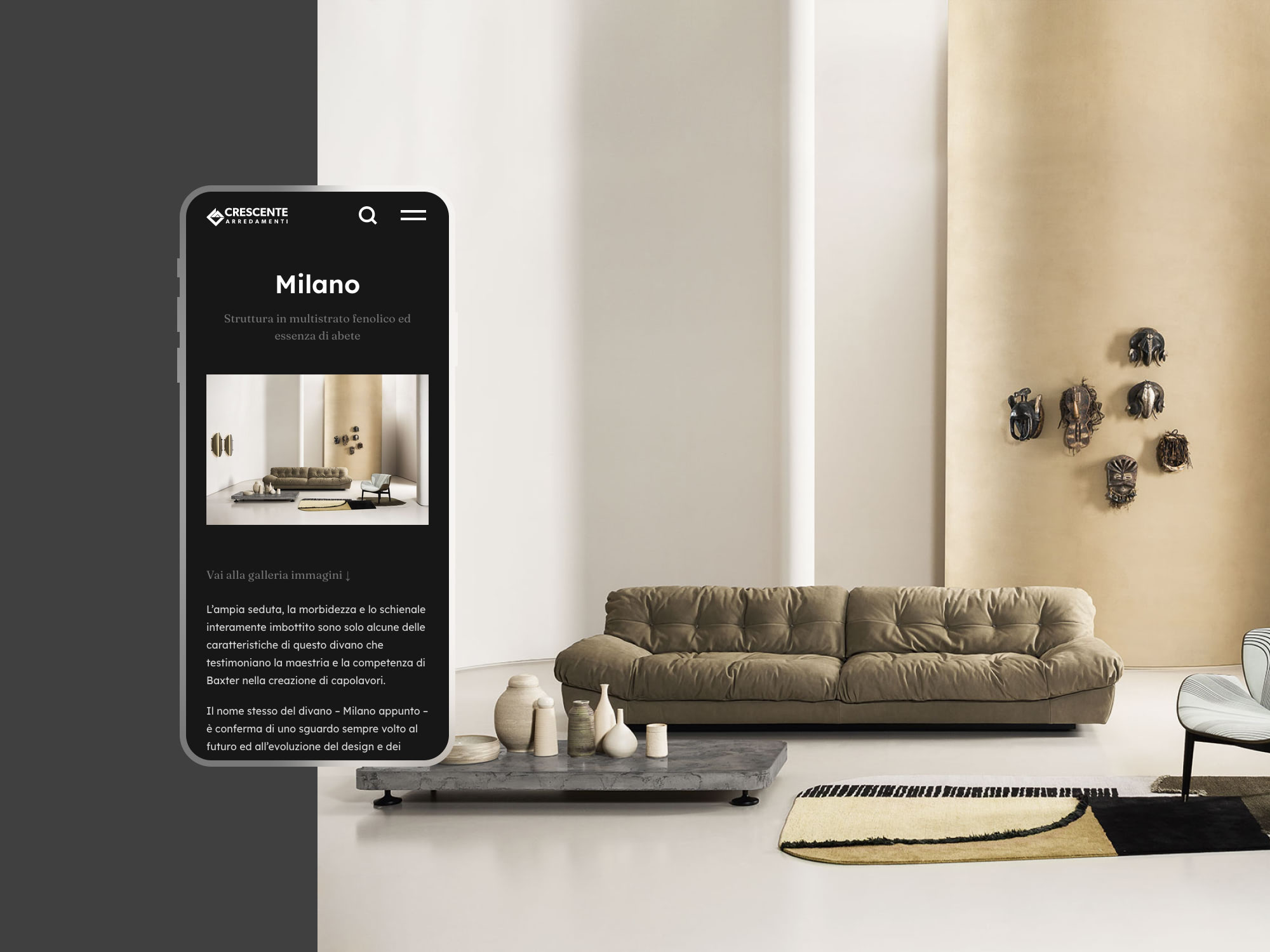 Crescente Arredamenti – Mobile Prodotto