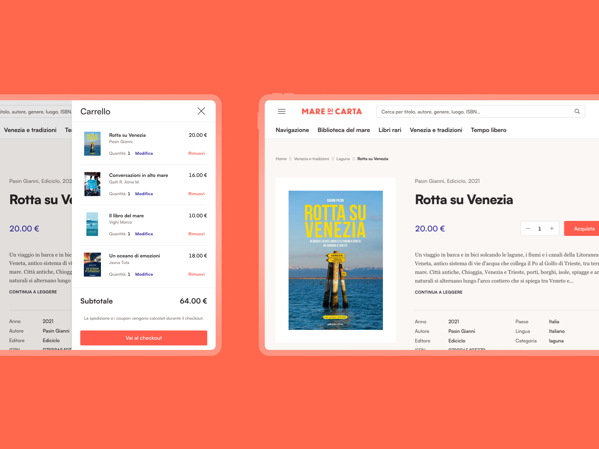 Mare di Carta – Cart + Product