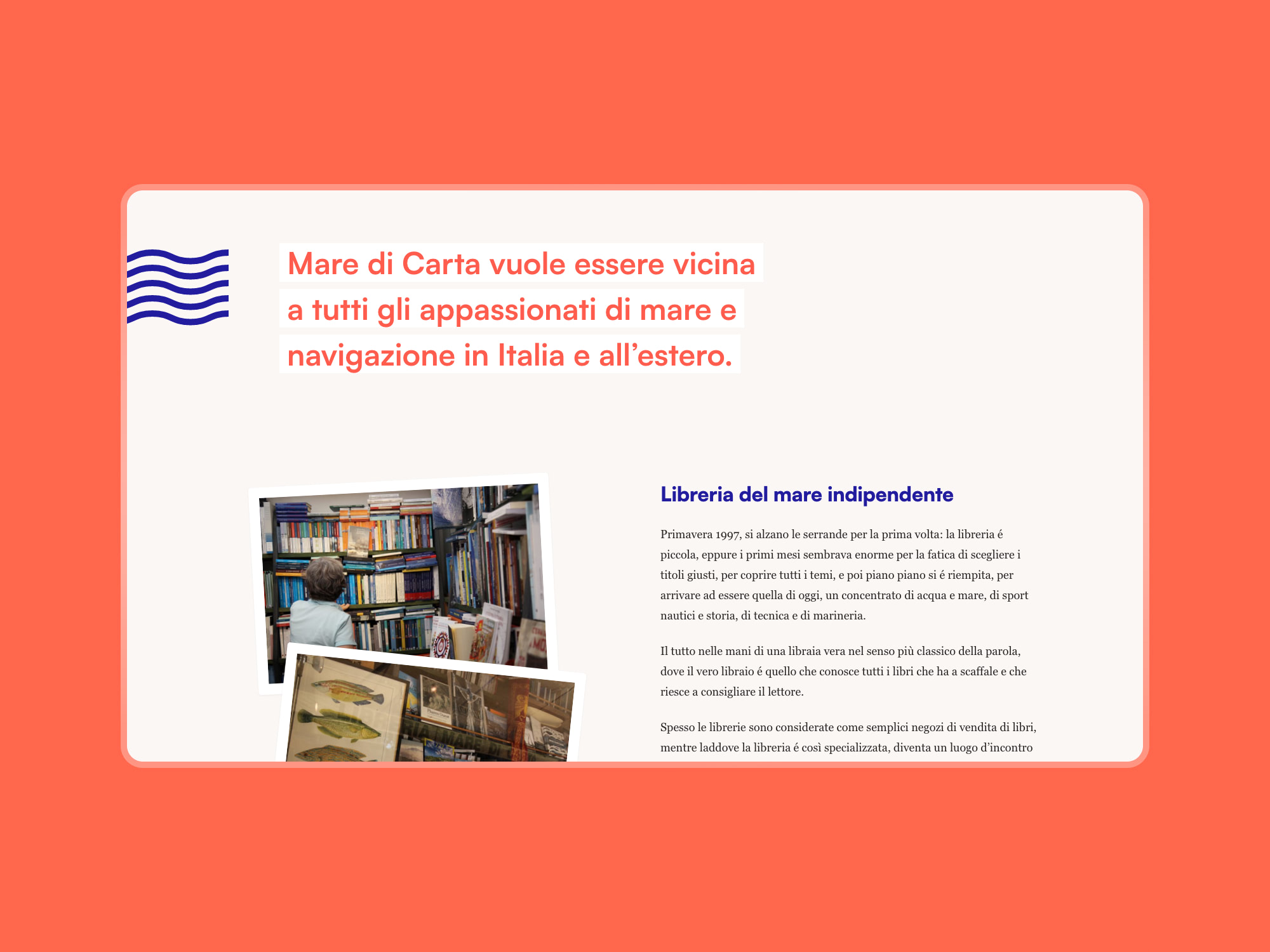 Mare di Carta – About