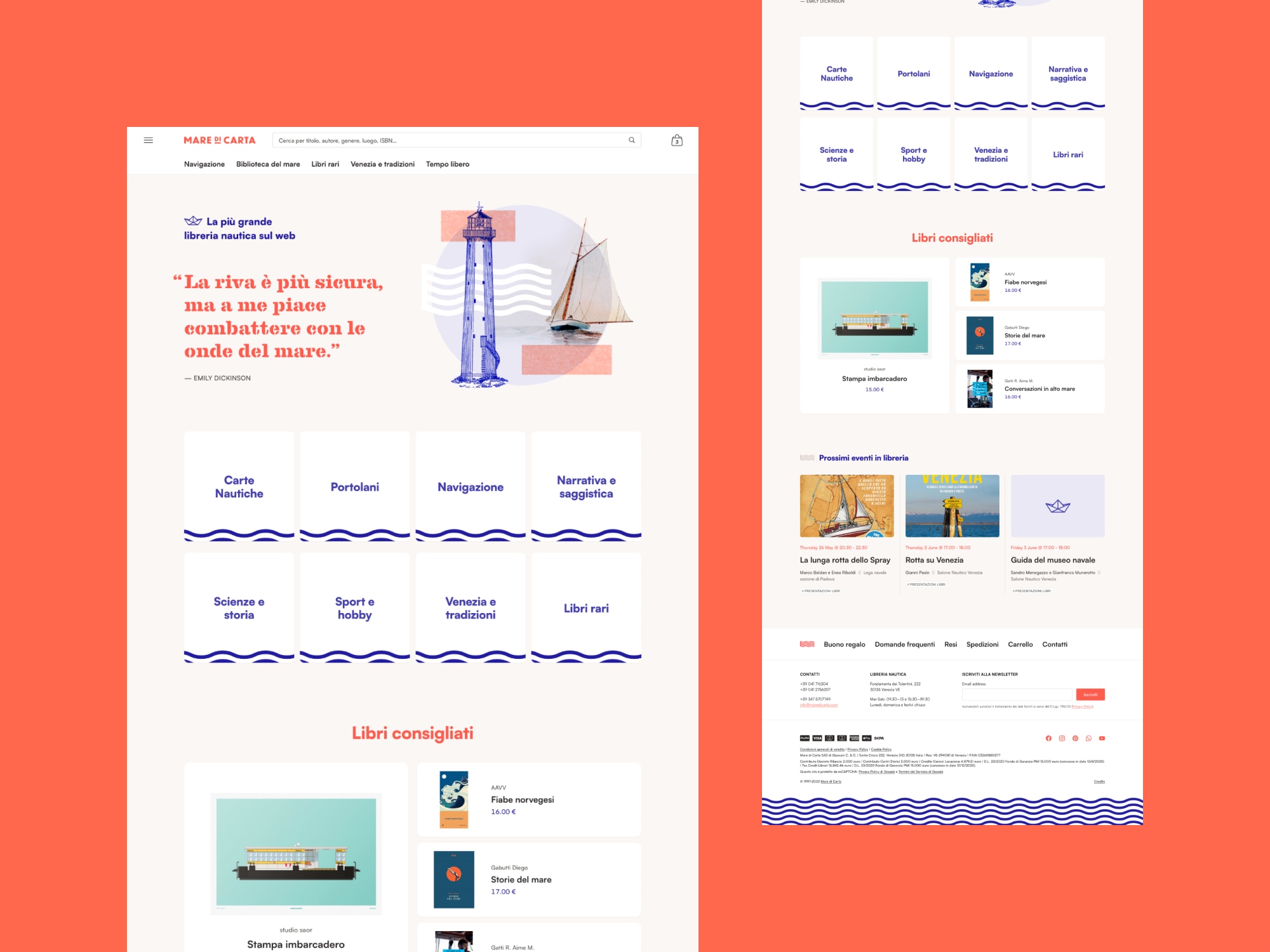Mare di Carta – Homepage