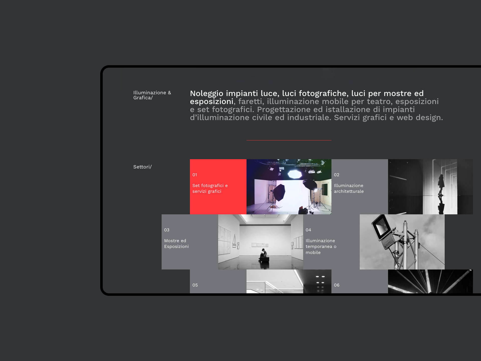 Q Studio &ndash; Service Page