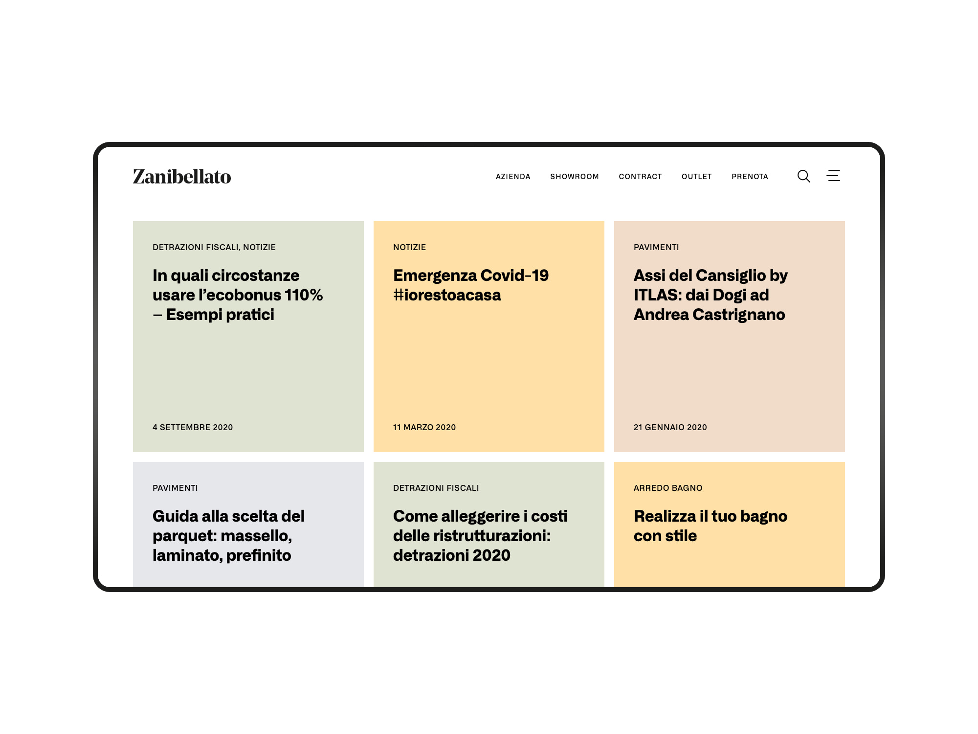 Zanibellato &ndash; Blog